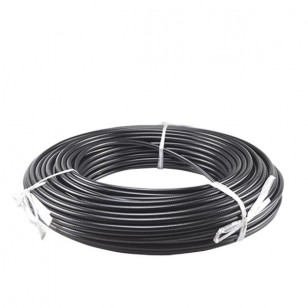 GAINE DIAMETRE 7MM NOIR (ROULEAU DE 50 METRES) Câbles et Transmissions sur le site du spécialiste des deux roues O-TAKET.COM