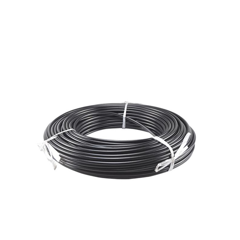 GAINE DIAMETRE 7MM NOIR (ROULEAU DE 50 METRES) Câbles et Transmissions sur le site du spécialiste des deux roues O-TAKET.COM