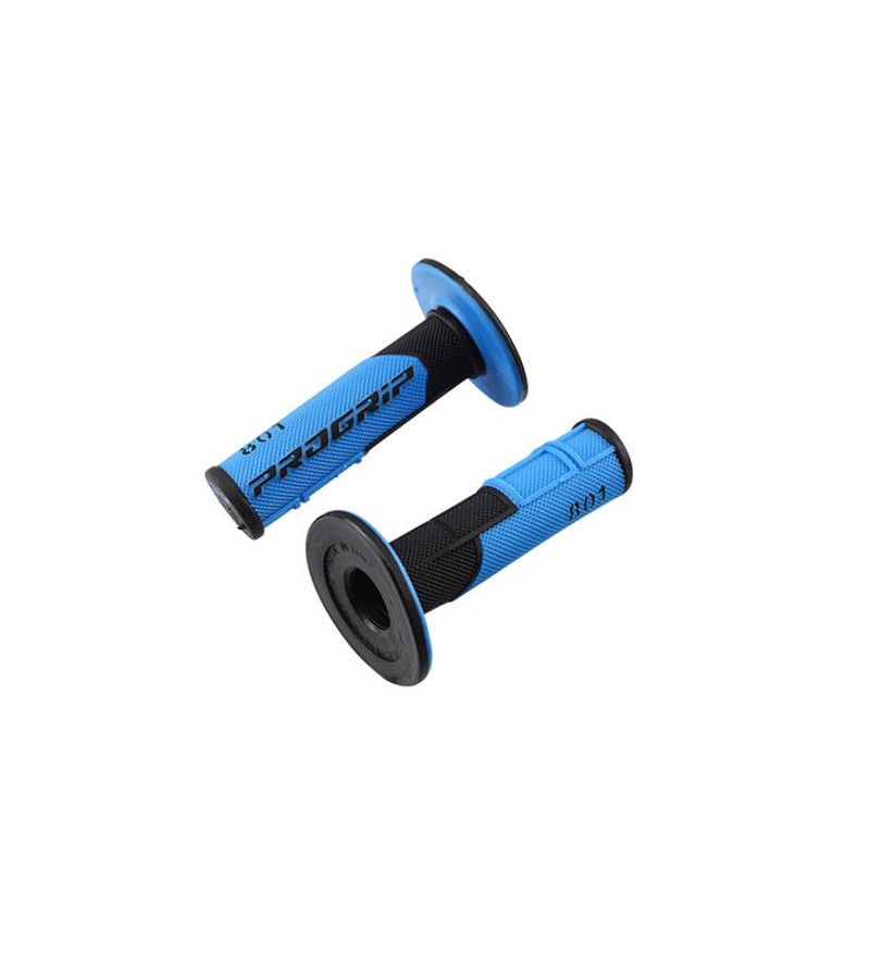 REVETEMENT/POIGNEE PROGRIP 801 NOIR/BLEU LIGHT (PR) DOUBLE DENSITE 115MM Revêtements et Poignées sur le site du spécialiste d...