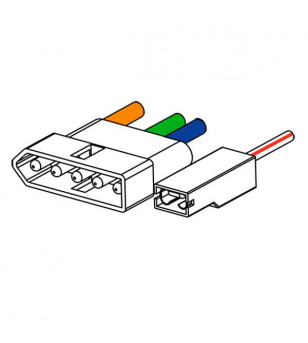 CONTACTEUR A CLE MECABOITE TEKNIX ADAPT. DERBI SENDA/GPR/APRILIA RX/RS/GILERA SMT/RCR