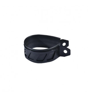 COLLIER SILENCIEUX POT MECABOITE DOPPLER ADAPT. ER1/WR7/GP8.0 (NOIR+CAOUTCHOUC NOIR) D70MM