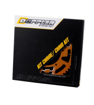 KIT CHAINE DOPPLER ALU ADAPT. DERBI SENDA / DRD / EVO / GPR NUDE / RACING / RS4 / SMT 14X53 D108 OR Kits chaînes sur le site ...