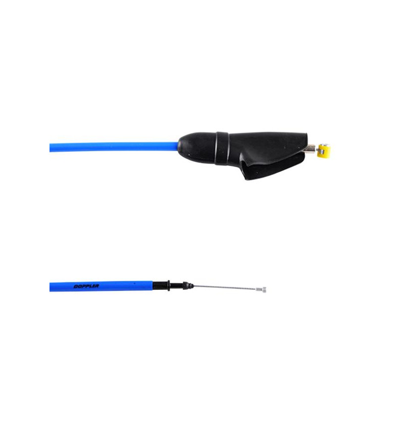 TRANSMISSION / CABLE EMBRAYAGE MOTO DOPPLER TEFLON ADAPT. DERBI SENDA EURO3 / EURO4 - BLEU Câbles et Transmissions sur le sit...