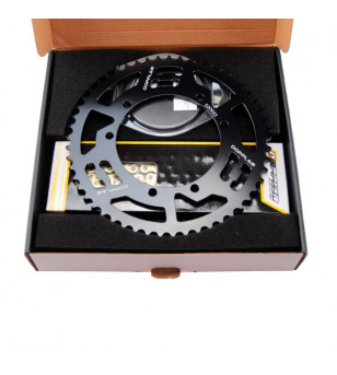 KIT CHAINE DOPPLER ALU ADAPT. SHERCO ENDURO / SM 428 13X53DTS D110 FIX 3X2 ALU NOIR Kits chaînes sur le site du spécialiste d...