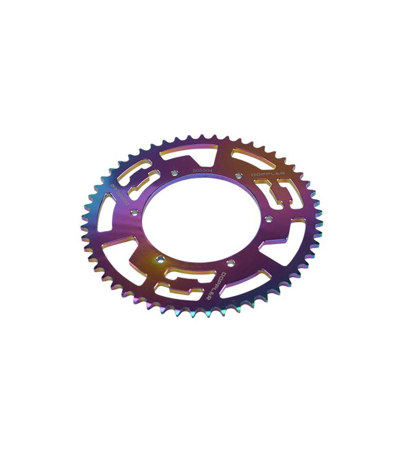 COURONNE MOTO 16 DOPPLER ADAPT. SENDA SM DRD / GPR NUDE / RS / RS4 420 53DTS D108 6 FIX ALU NEOCHROME Kits chaînes sur le sit...