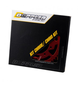 KIT CHAINE DOPPLER ALU ADAPT. MRT / XP6 2000→ / XLIMIT 2003→ / XP7 CROSS / RS3 (13X53) D105 ROUGE Kits chaînes sur le site du...