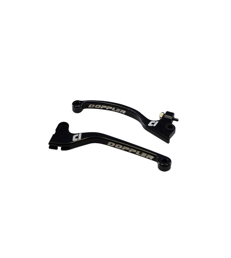 LEVIER MOTO DOPPLER ADAPT. RIEJU MRT →2018 / SHERCO →2010 / SENDA EVO 2008-2011 (AJP) CNC NOIR (PR) Leviers et Poignées sur l...