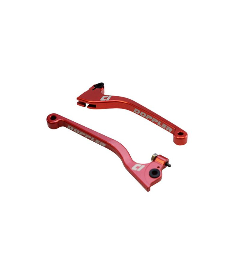 LEVIER MOTO DOPPLER ADAPT. DERBI SENDA SM / R RACE 2003-2009 CNC ROUGE (PR) Leviers et Poignées sur le site du spécialiste de...