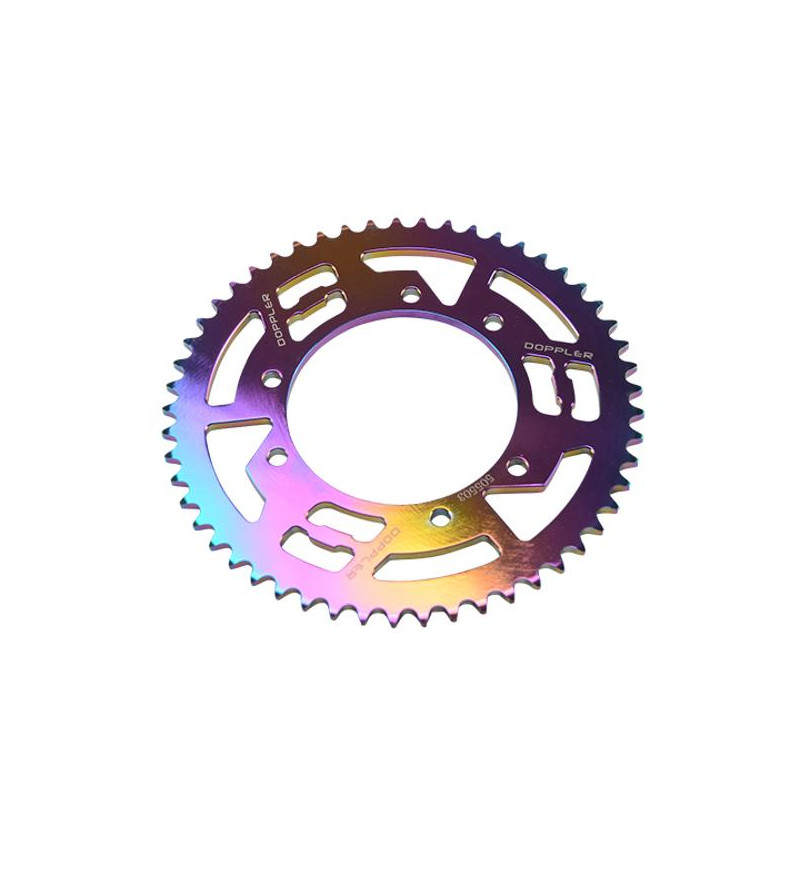 COURONNE MOTO 13 DOPPLER ADAPT. SENDA 2000→ / MRT / XP6 / RS3 / XP7 420 53DTS D105 / 3X2 - ALU NEOCHROME Kits chaînes sur le ...