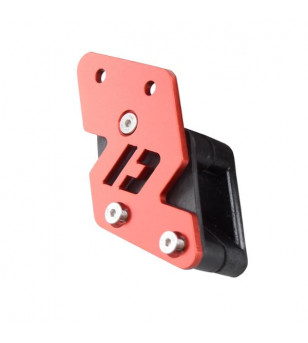 GUIDE TENDEUR CHAINE MOTO DOPPLER ADAPT. DERBI SENDA 2000→ / RX50 / SX 2006→ / SMT / RCR 2010→ - ROUGE Kits chaînes sur le si...