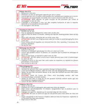 FILTRE A AIR MALOSSI E15 PHBH/MIKUNI/KEIHIN D.42/50/60 MOUSSE ROUGE Filtres sur le site du spécialiste des deux roues O-TAKET...