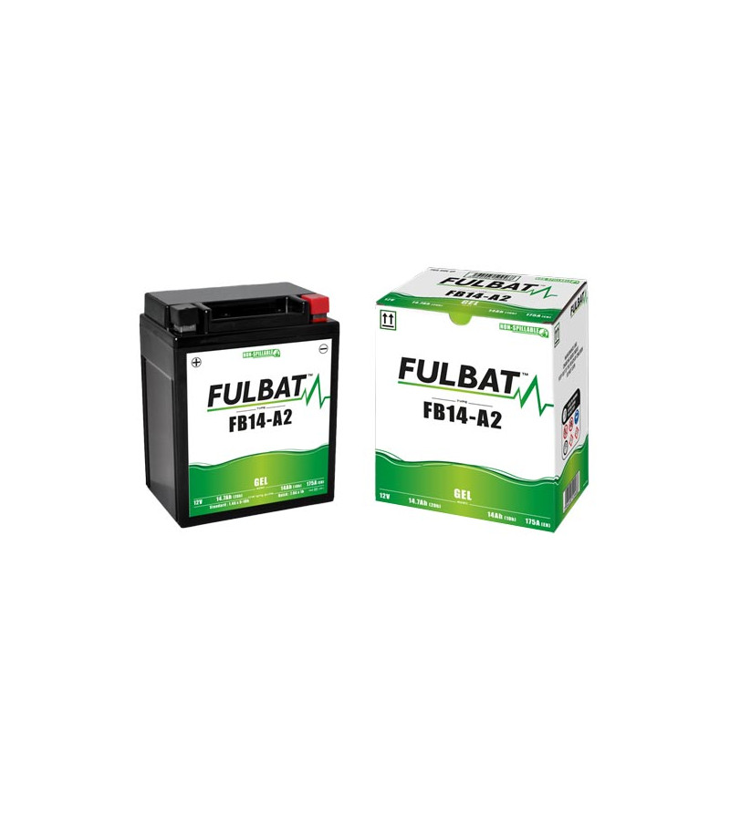 BATTERIE FB14-A2 FULBAT 12V14AH LG135 L90 H167 (GEL - SANS ENTRETIEN) - ACTIVEE USINE Batteries sur le site du spécialiste de... BATTERIE FB14-A2 FULBAT 12V14AH LG135 L90 H167 (GEL - SANS ENTRETIEN) - ACTIVEE USINE Batteries sur le site du spécialiste de...