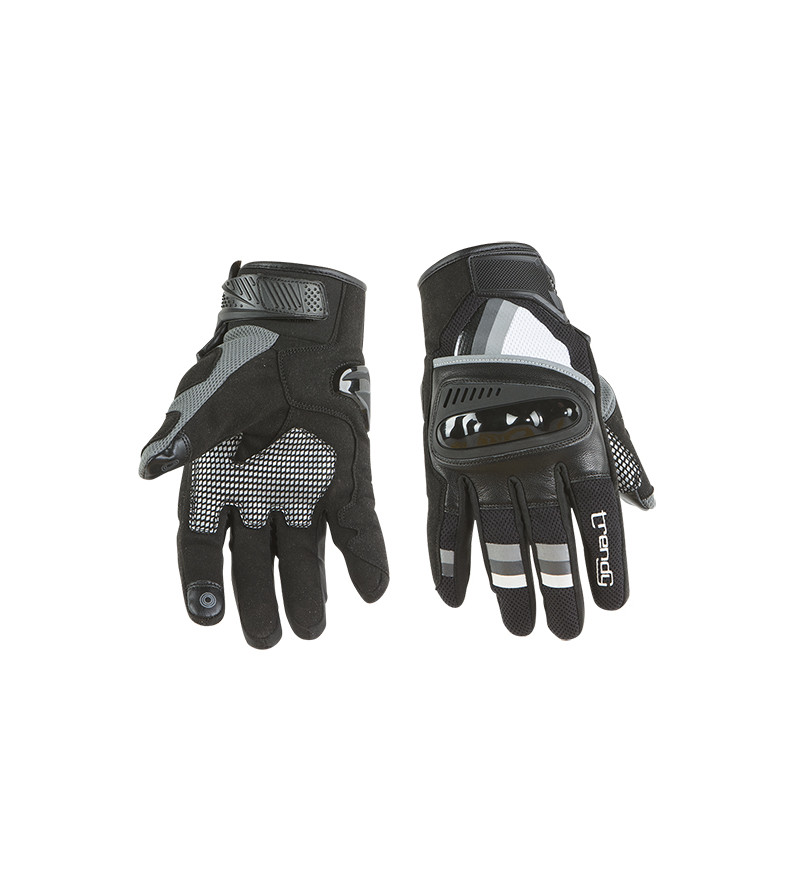 GANT TRENDY ETE GT425 - CEARA GRIS/NOIR T 11 (PR) XL - EPI 1 KP Gants Été sur le site du spécialiste des deux roues O-TAKET.COM