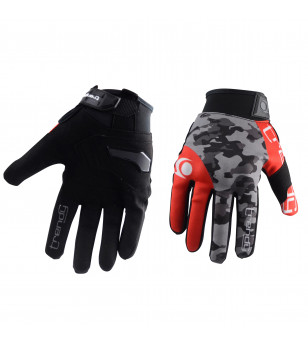 GANT TRENDY ETE GT625 - GOIAS CAMO GRIS/ROUGE T 07 (PR) XS - EPI 1 KP Gants Été sur le site du spécialiste des deux roues O-T...