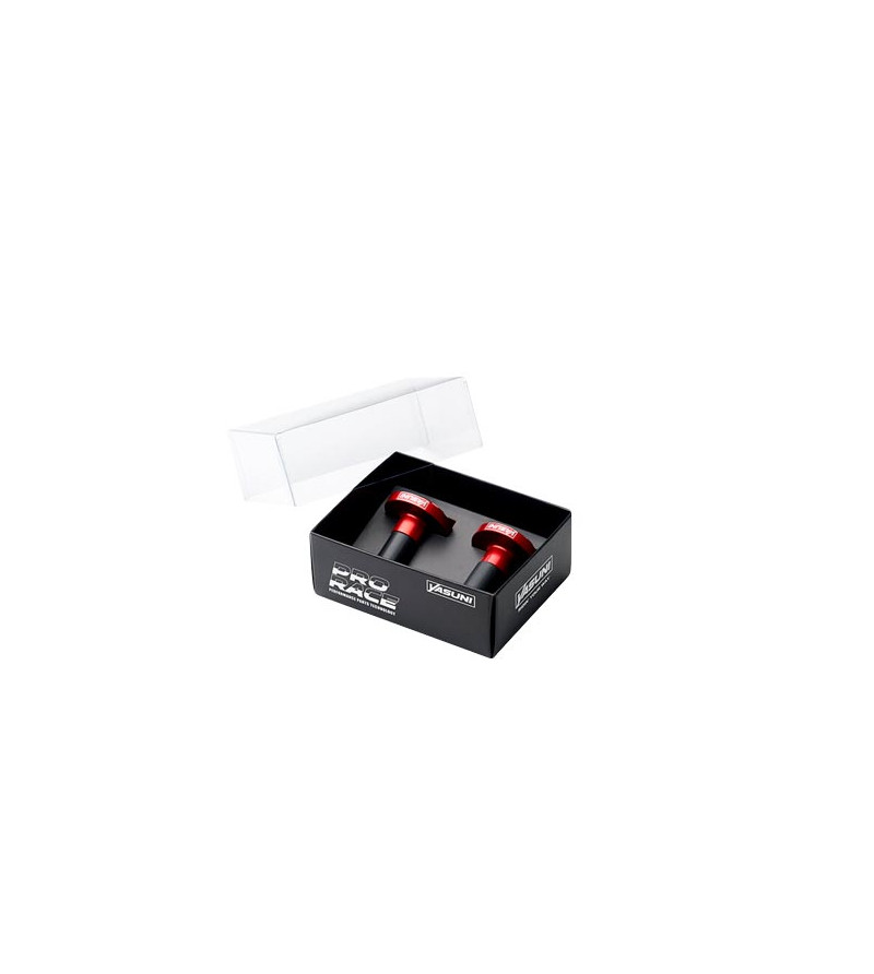 EMBOUT GUIDON YASUNI PRO RACE GRIS D17 GUIDON 22.2 (X2) EMBOUT GUIDON YASUNI PRO RACE GRIS D17 GUIDON 22.2 (X2)