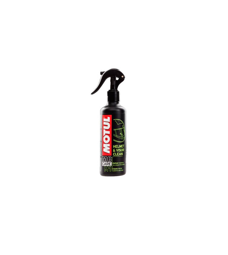 NETTOYANT EXTERIEUR CASQUE MOTUL M1 HELMET & VISOR CLEAN  (PULVERISATEUR 250 ML)