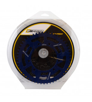 COURONNE MECABOITE 05 DOPPLER ADAPT. SHERCO ENDURO/SM 428 53DTS D110 FIX 3X2 ALU BLEU