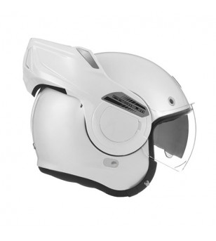 CASQUE INTEGRAL MODULABLE NOX STRATOS BLANC PERLE T53-54 XS