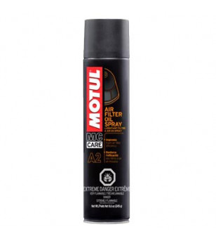 NETTOYANT FILTRE A AIR MOTUL A2 AIR FILTER OIL SPRAY (AEROSOL 400ML)