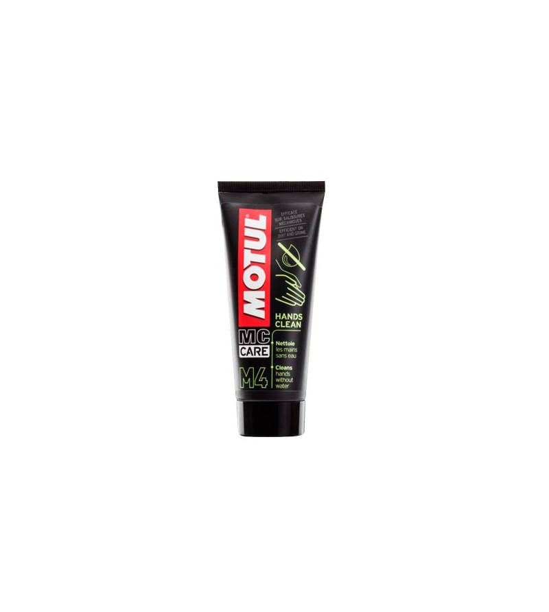 SAVON NETTOYANT MAIN A SEC  MOTUL M4 HANDS CLEAN (TUBE 100ML)