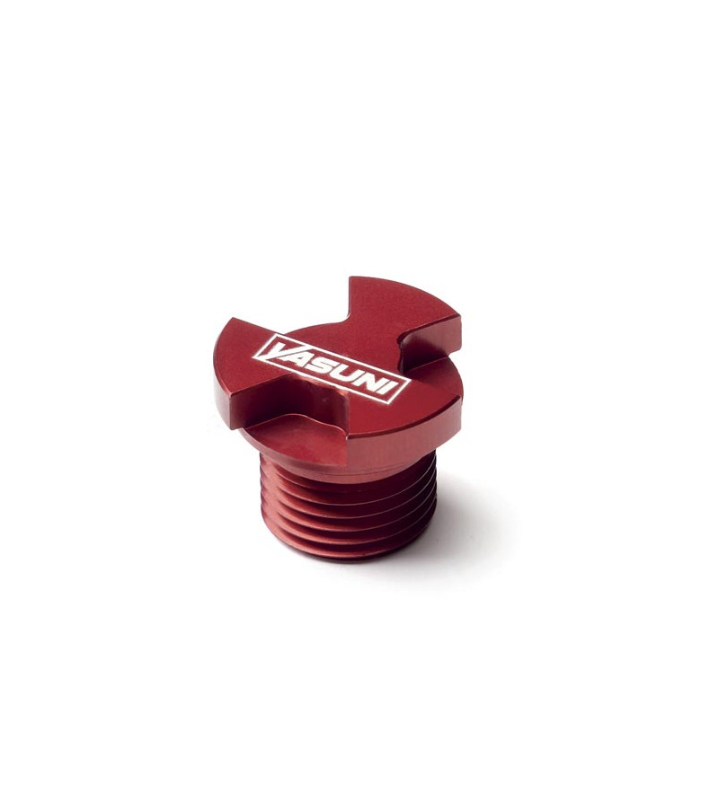BOUCHON HUILE MOTO ALU CNC YASUNI PRO RACE ADAPT. DERBI SENDA / APRILIA RS / RX / RS4 / SMT - ROUGE BOUCHON HUILE MOTO ALU CNC YASUNI PRO RACE ADAPT. DERBI SENDA / APRILIA RS / RX / RS4 / SMT - ROUGE