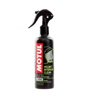 NETTOYANT INTERIEUR  CASQUE MOTUL M2 HELMET INTERIOR CLEAN  (PULVERISATEUR 250 ML)