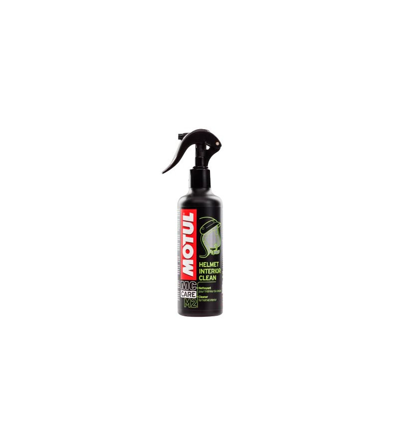 NETTOYANT INTERIEUR  CASQUE MOTUL M2 HELMET INTERIOR CLEAN  (PULVERISATEUR 250 ML)