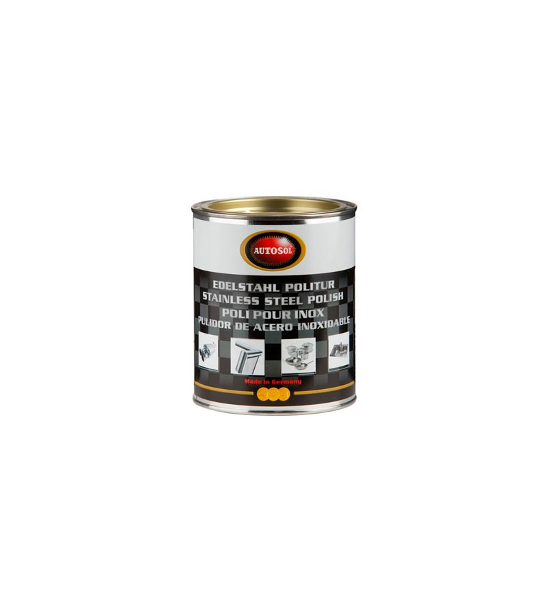 AUTOSOL STAINLESS STEEL POLISH (POT 750ML) - POUR APPLICATION SUR ACIER INOXYDABLE