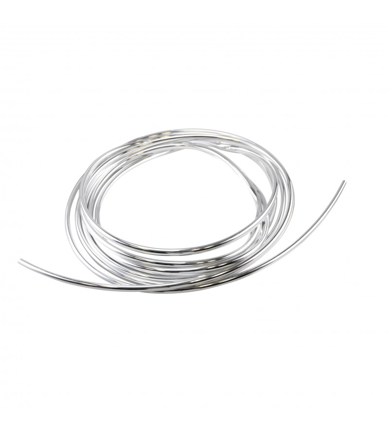 JONC PLASTIQUE RESERVOIR CYCLO CHROME (HAUTEUR 10MM - ROULEAU 5 METRES)