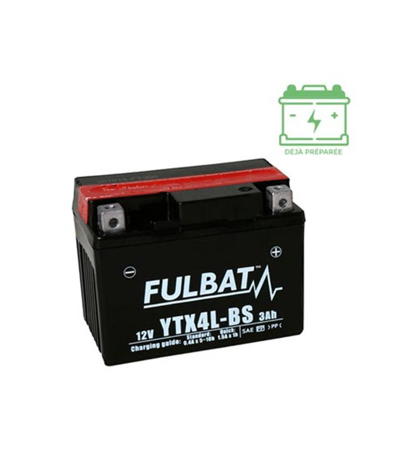 BATTERIE 12-4 FULBAT 12V4AH LG110 L68 H89 (YTX4LBS/YTZ5S) (SLA - SANS ENTRETIEN) Batteries sur le site du spécialiste des deu... BATTERIE 12-4 FULBAT 12V4AH LG110 L68 H89 (YTX4LBS/YTZ5S) (SLA - SANS ENTRETIEN) Batteries sur le site du spécialiste des deu...