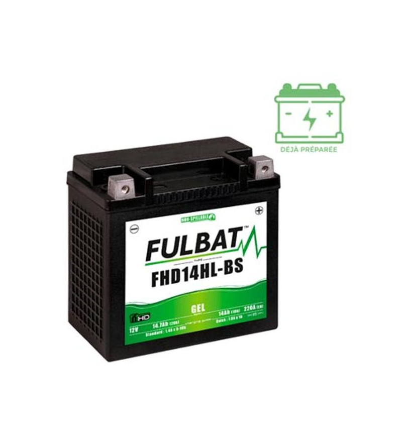 BATTERIE YHD14HL-BS FULBAT 12V14AH LG150 L87 H145 (GEL - SANS ENTRETIEN) ACTIVEE USINE Batteries sur le site du spécialiste d...