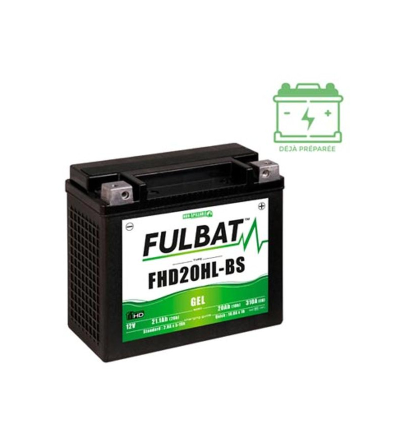 BATTERIE YHD20HL-BS FULBAT 12V20AH LG175 L87 H155 (GEL - SANS ENTRETIEN) ACTIVEE USINE Batteries sur le site du spécialiste d... BATTERIE YHD20HL-BS FULBAT 12V20AH LG175 L87 H155 (GEL - SANS ENTRETIEN) ACTIVEE USINE Batteries sur le site du spécialiste d...