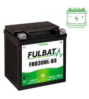 BATTERIE YHD30HL-BS FULBAT 12V30AH LG165 L125 H175 (GEL - SANS ENTRETIEN) ACTIVEE USINE Batteries sur le site du spécialiste ...