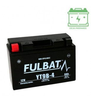 BATTERIE YT9B-4 (BS) FULBAT 12V8AH LG150 L68 H105 (SLA - SANS ENTRETIEN) Batteries sur le site du spécialiste des deux roues ...