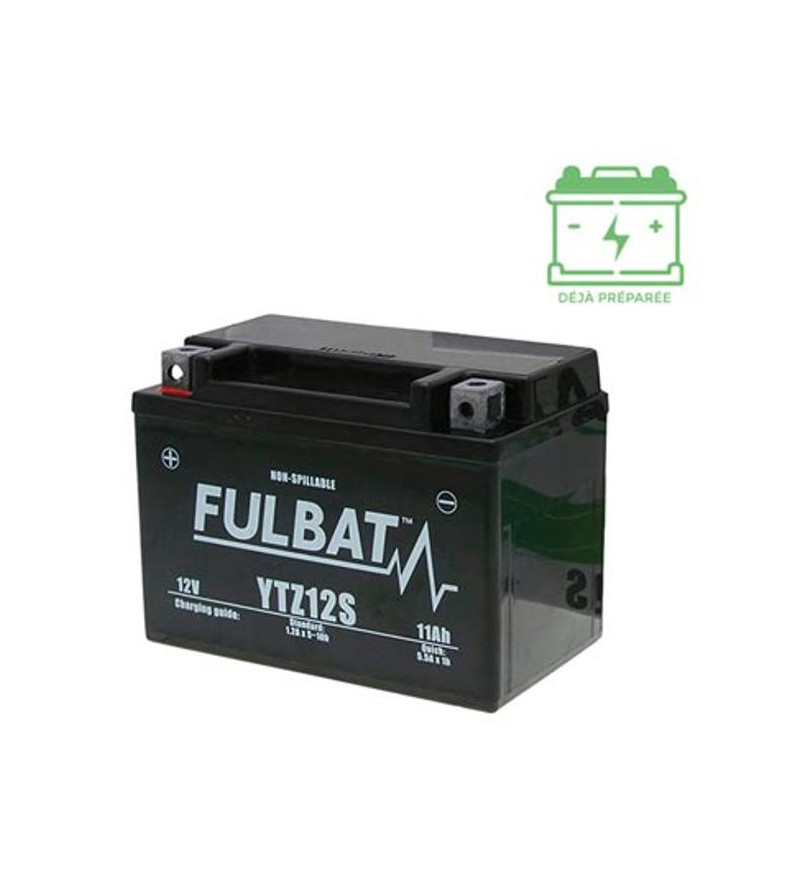 BATTERIE FTZ12S FULBAT 12V11AH LG150 L88 H110 (GEL - SANS ENTRETIEN) - ACTIVEE USINE Batteries sur le site du spécialiste des...