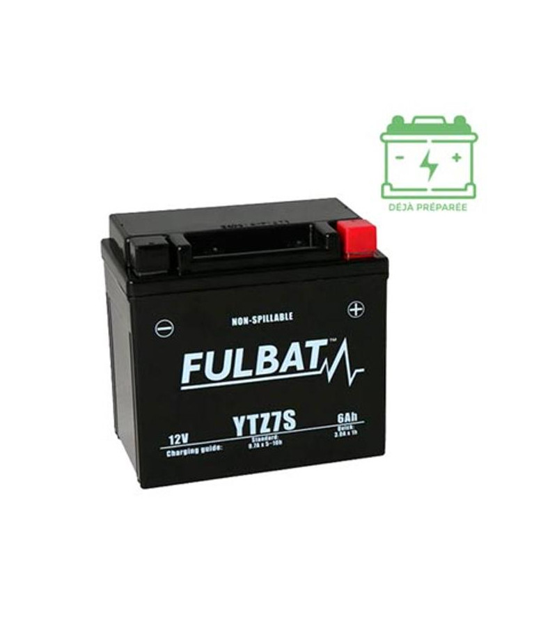 BATTERIE FTZ7S FULBAT 12V6AH LG113 L70 H105 (GEL - SANS ENTRETIEN) - ACTIVEE USINE Batteries sur le site du spécialiste des d...