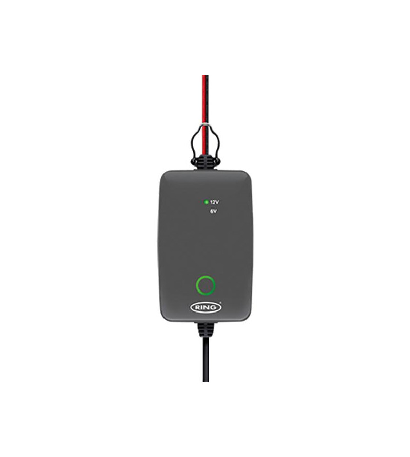 CHARGEUR BATTERIE INTELLIGENT RING 701 - 6V/12V 1A (POUR BATTERIE DE 1 A 60 AH) Batteries sur le site du spécialiste des deux...