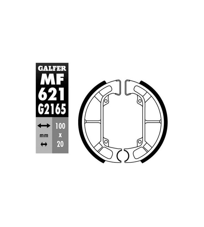MACHOIRE FREIN 17 GALFER AR 50/125 TYPHOON / NRG / NTT →1999 (100X20) Mâchoires sur le site du spécialiste des deux roues O-T...