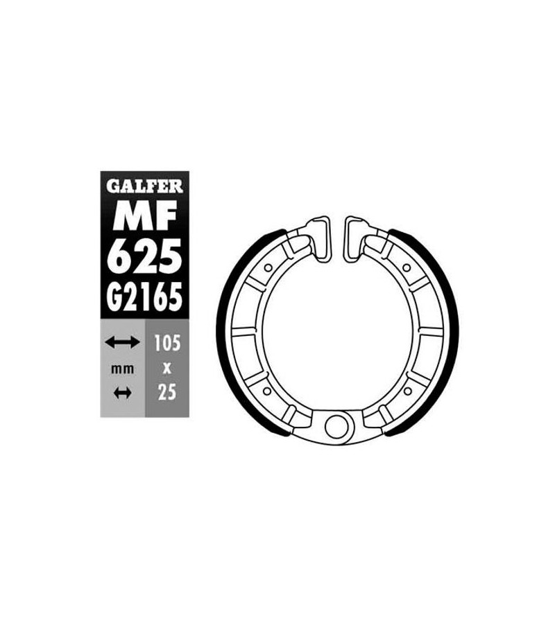 MACHOIRE FREIN 18 GALFER AV/AR DERBI 50 FENIX / VAMOS / VARIANT (105X25) Mâchoires sur le site du spécialiste des deux roues ...