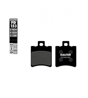PLAQUETTE FREIN  03 GALFER FD153G1050 ADAPT. AV BOOSTER/NITRO/SR50/OVETTO/AEROX/NEOS/MACHG