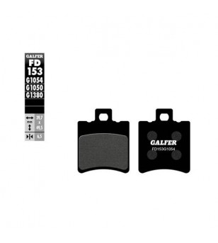 PLAQUETTE FREIN  03 GALFER FD153G1054 ADAPT. AV BOOSTER/NITRO/SR50/OVETTO/AEROX/NEOS/MACHG