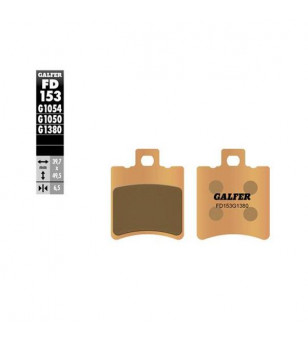 PLAQUETTE FREIN  03 GALFER FD153G1380 ADAPT. AV BOOSTER/NITRO/SR50/OVETTO/AEROX/NEOS/MACHG