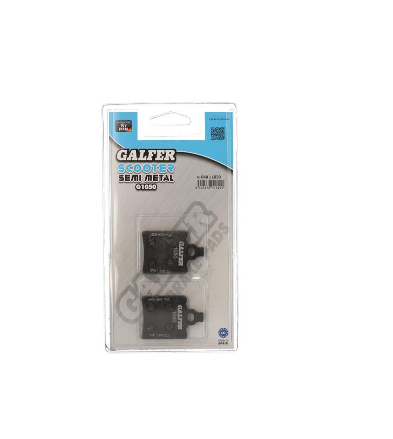 PLAQUETTE FREIN 04 GALFER G1050 ADAPT. AR APRILIA RX / RS / KEEWAY TX (PR) Plaquettes sur le site du spécialiste des deux rou...