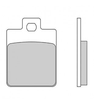 PLAQUETTE FREIN  05 GALFER FD200G1050 ADAPT. AV ZIP/ET2/4 LX2/4 MP3/VESPA/ AR NRG/STALKER