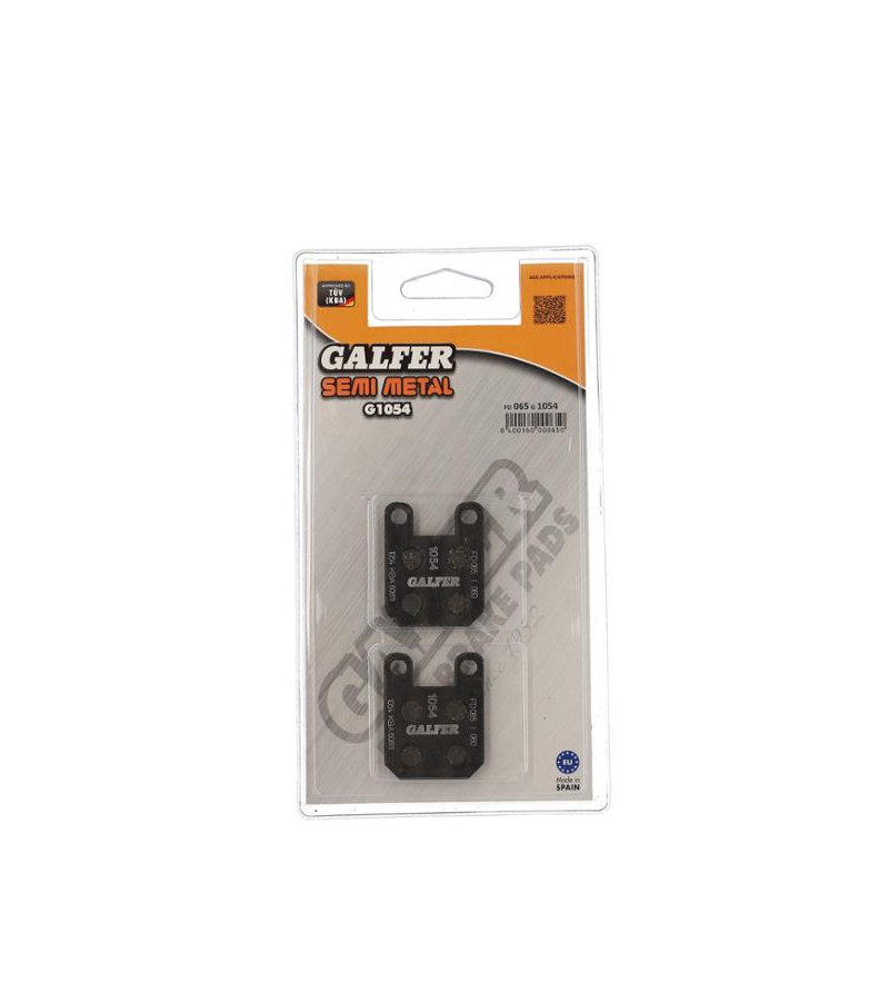 PLAQUETTE FREIN 06 GALFER G1054 ADAPT. AV AJP SENDA / XPOWER / TKR / LUDIX / AR XLIMIT (PR) Plaquettes sur le site du spécial...