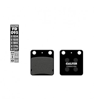 PLAQUETTE FREIN  09 GALFER FD095G1054 ADAPT. AV/AR PEUGEOT VIVACITY/SUM UP/DAELIM (PR)