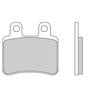 PLAQUETTE FREIN 18 GALFER G1054 ADAPT. AR SENDA DRD PRO / ELYSTAR / SATELIS 125 / XLIMIT 2004→ Plaquettes sur le site du spéc...