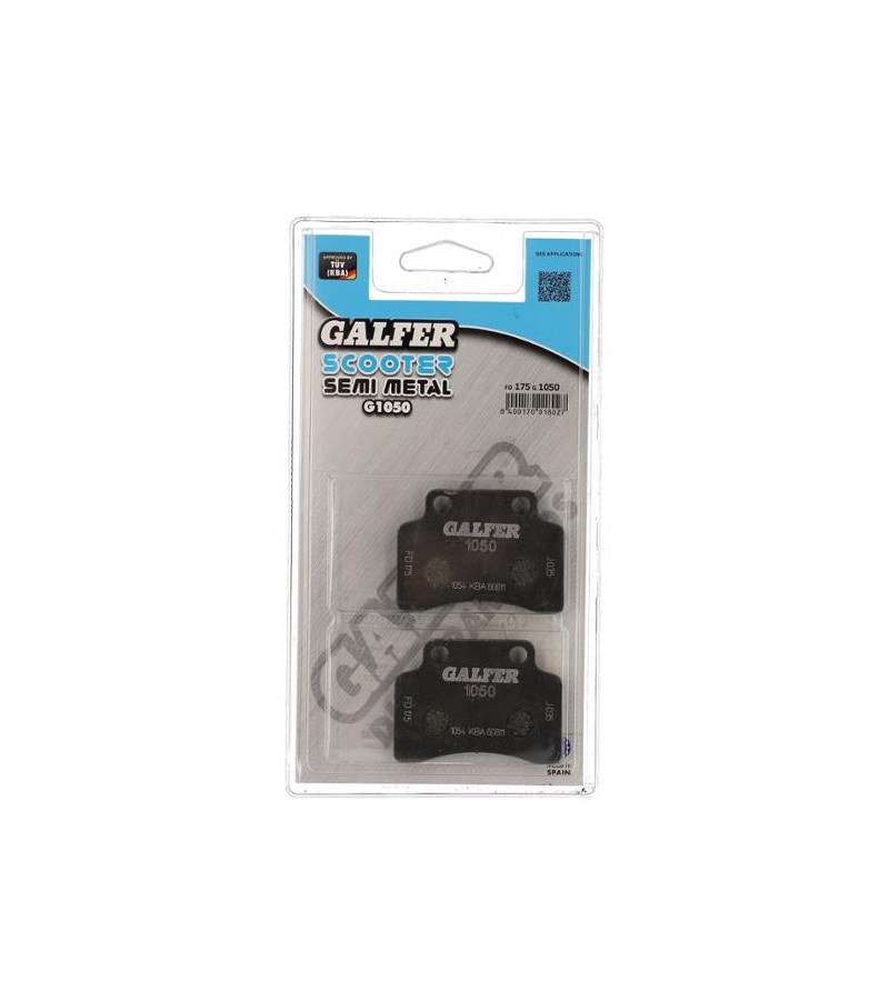 PLAQUETTE FREIN 19 GALFER G1050 ADAPT. AV CPI HUSSARD / OLIVER / POPCORN / KEEWAY FOCUS / MATRIX Plaquettes sur le site du sp...