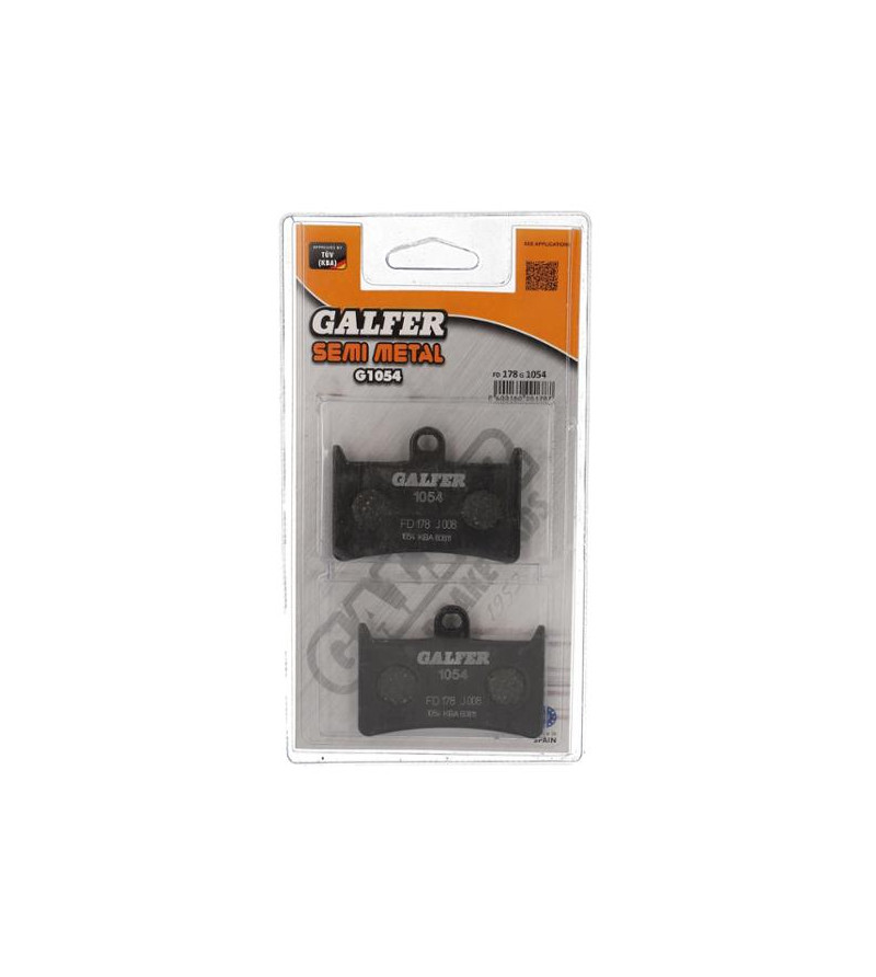 PLAQUETTE FREIN 20 GALFER G1054 ADAPT. AV 500 TMAX 2008→ /530 TMAX (PR) Plaquettes sur le site du spécialiste des deux roues ...