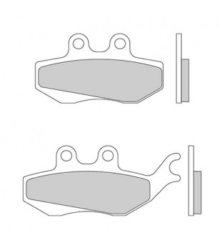 PLAQUETTE FREIN  29 GALFER G1054 ADAPT. AV RS2/RS2 NAKED/KEEWAY TX (PR)